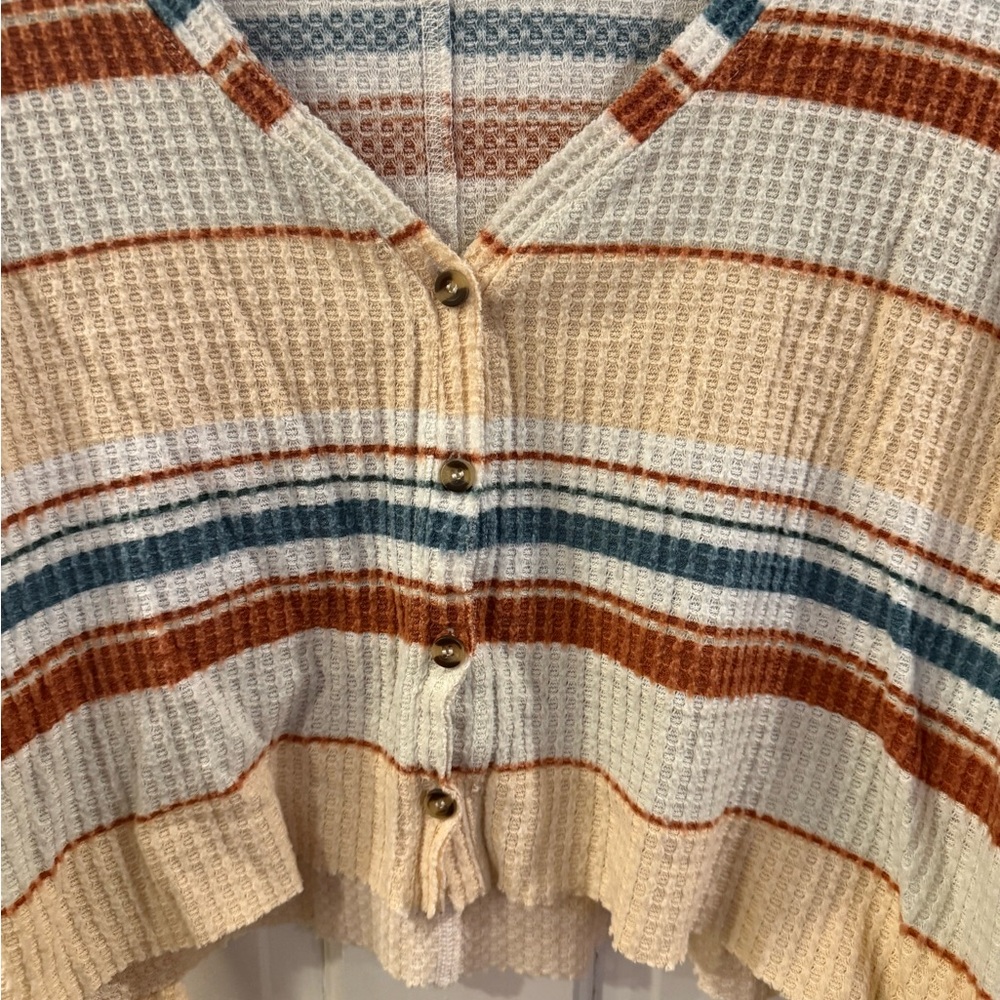 Out From Under Urban Outfitters Waffle Knit Top - Picture 3 of 4